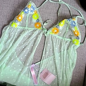 Free Spirit Floral Embroidered Night Slip